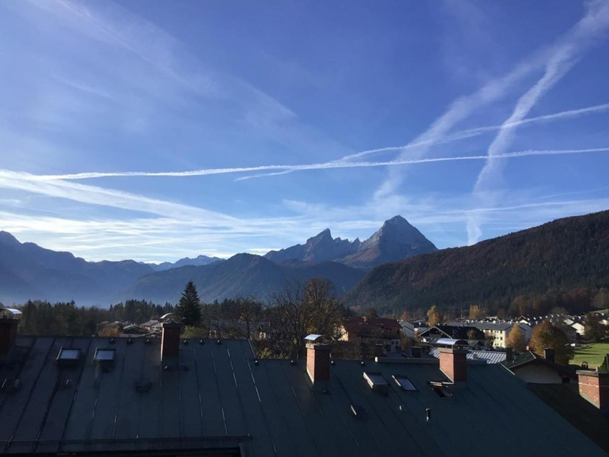 Ferienwohnung Lederhose Bischofswiesen Bagian luar foto