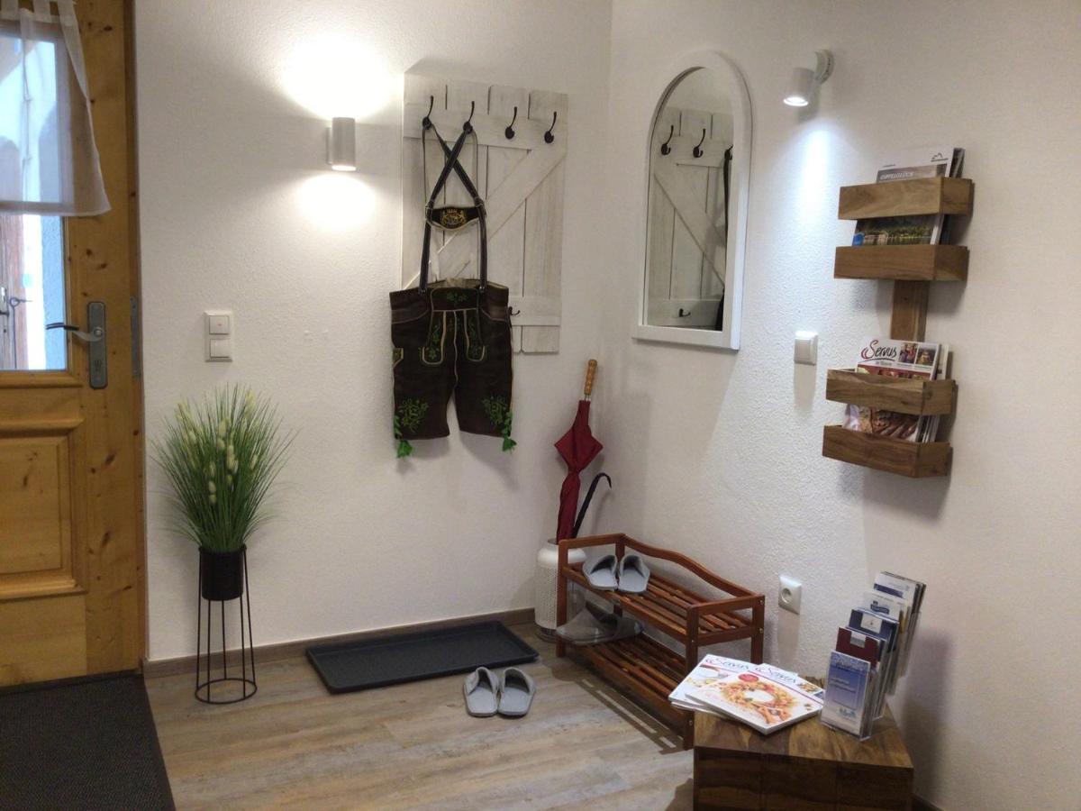 Ferienwohnung Lederhose Bischofswiesen Bagian luar foto